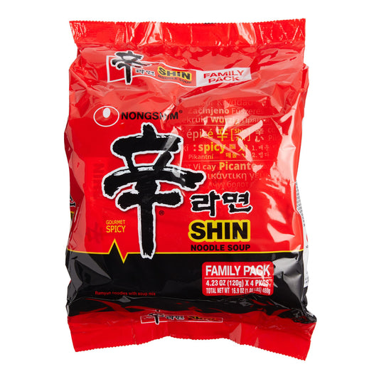 Nongshim Shin Ramyun, 4-Pack